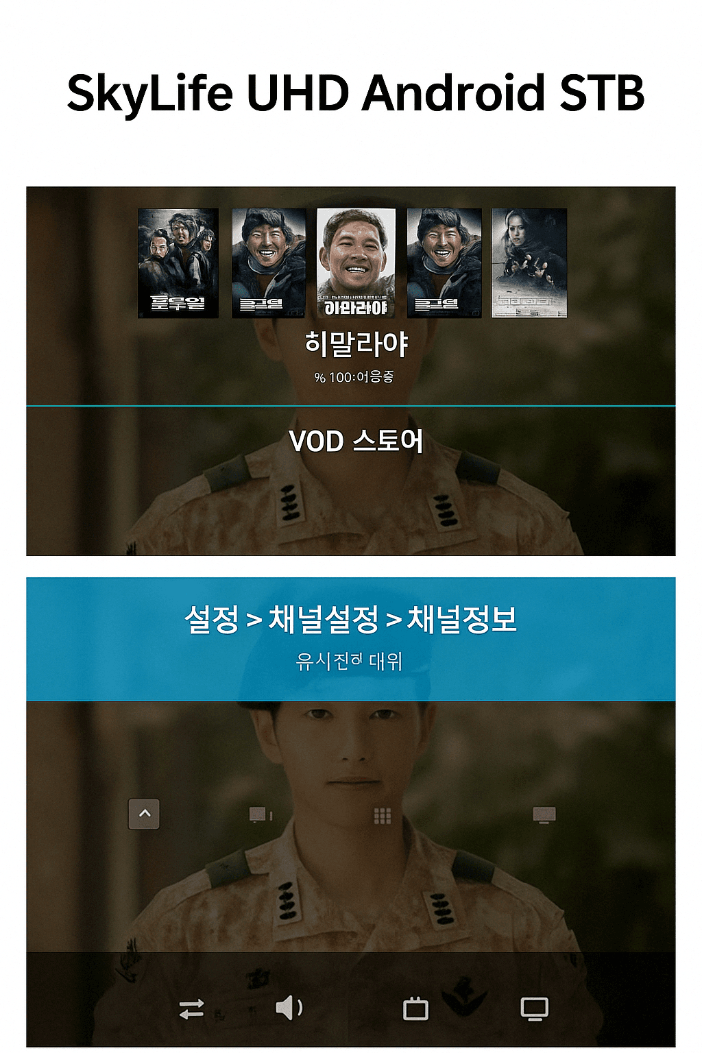 SkyLife UHD Android STB 대표 이미지